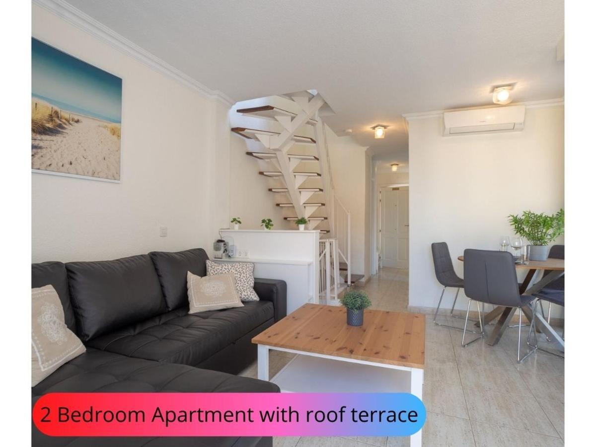 Desirable Rooftop Terrace , 2 Bedroom Apartment With Wifi In Costa Adeje Callao Salvaje Exteriör bild