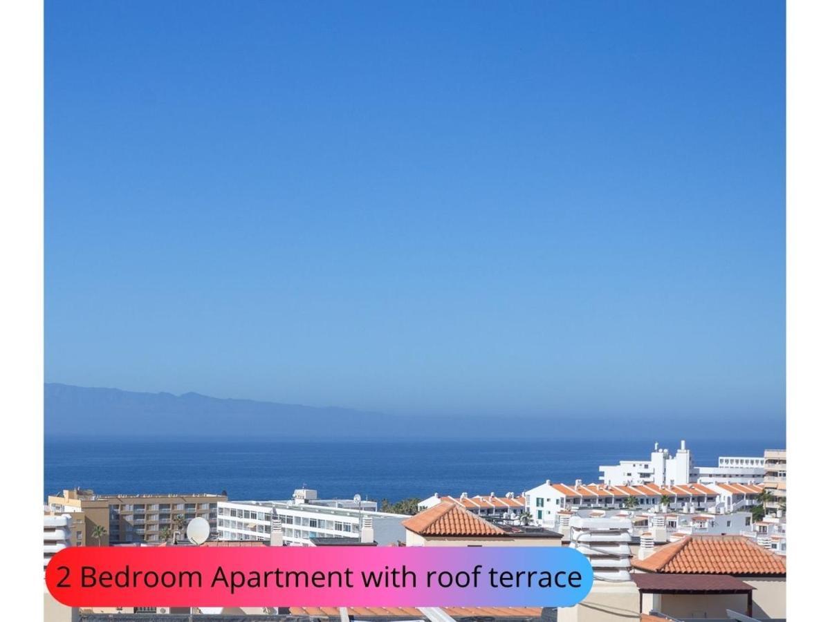 Desirable Rooftop Terrace , 2 Bedroom Apartment With Wifi In Costa Adeje Callao Salvaje Exteriör bild