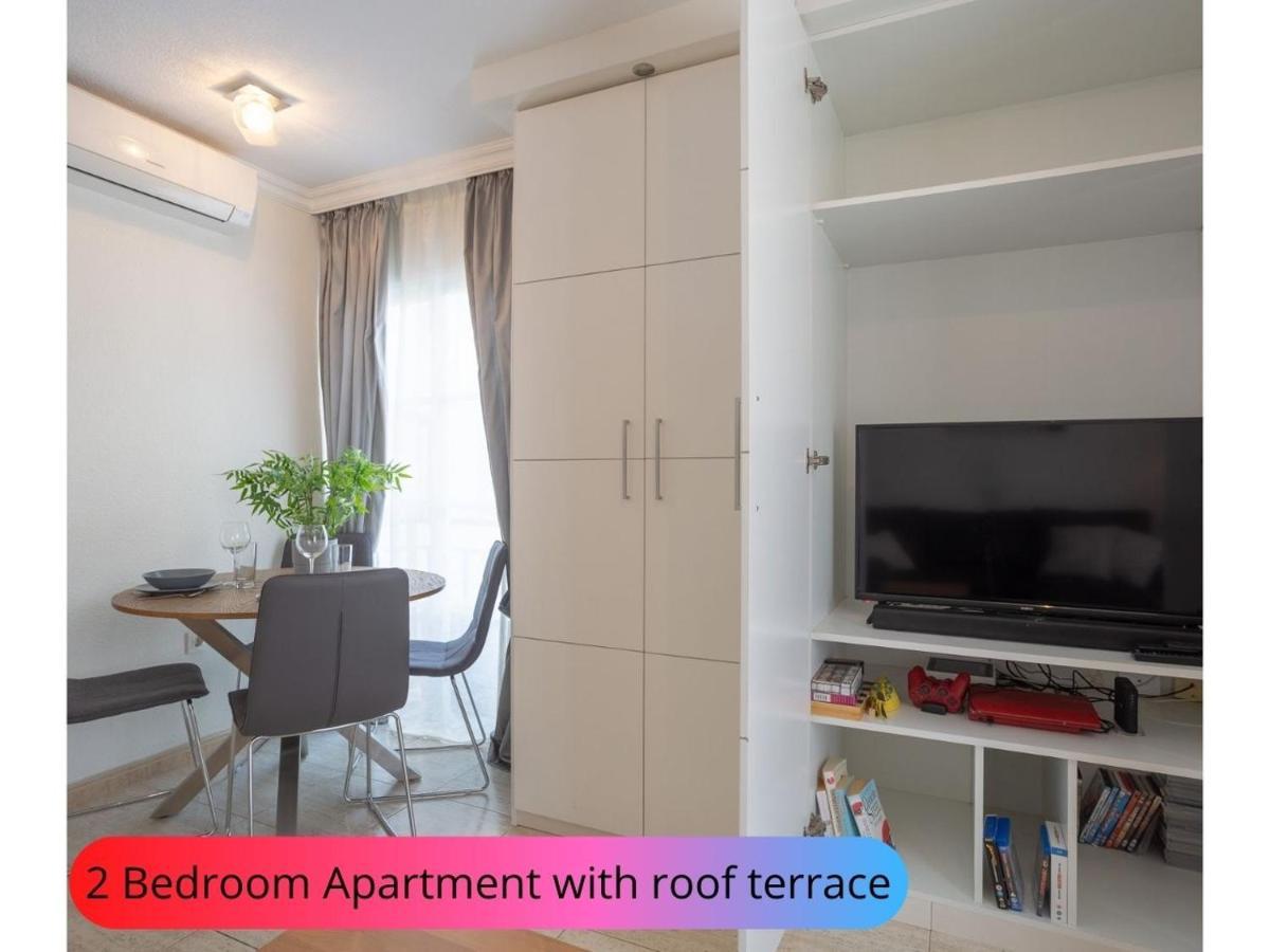 Desirable Rooftop Terrace , 2 Bedroom Apartment With Wifi In Costa Adeje Callao Salvaje Exteriör bild