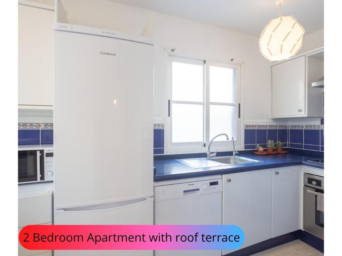 Desirable Rooftop Terrace , 2 Bedroom Apartment With Wifi In Costa Adeje Callao Salvaje Exteriör bild