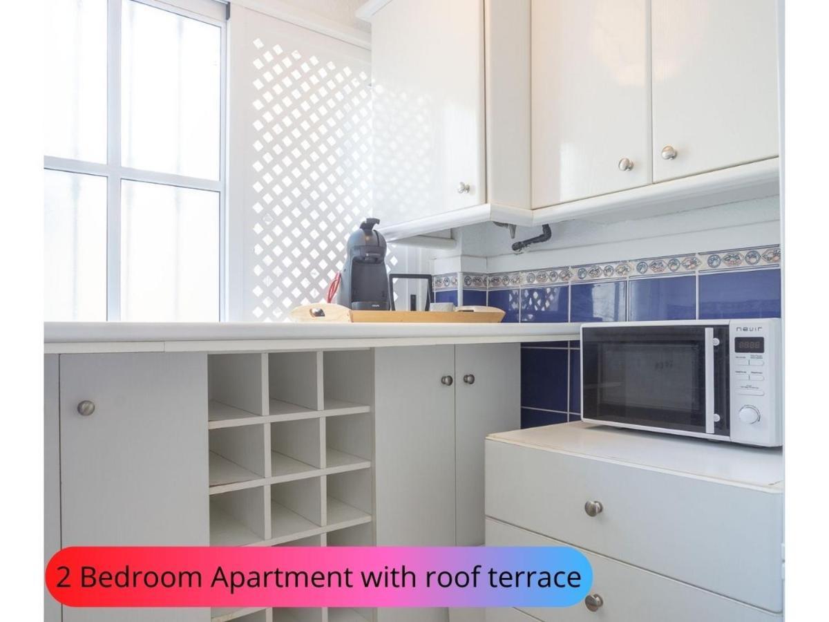 Desirable Rooftop Terrace , 2 Bedroom Apartment With Wifi In Costa Adeje Callao Salvaje Exteriör bild